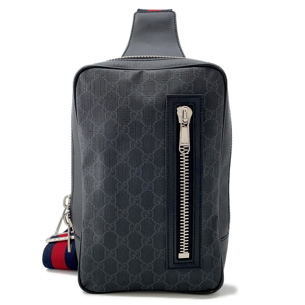 Gucci GG Supreme Sling Bag Black